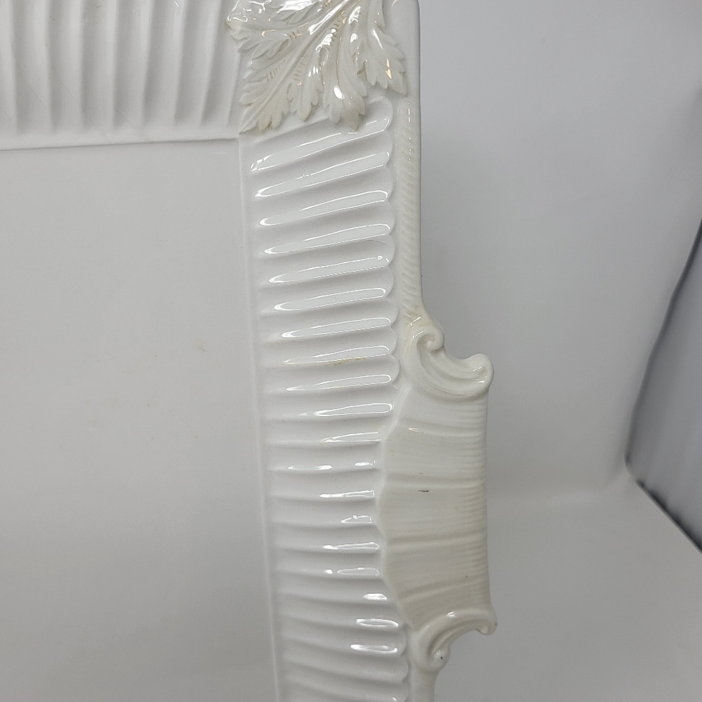 Lenox Butler's Pantry Square Cake Serving Platter Decor Plate Off White China - Picture 4 of 7